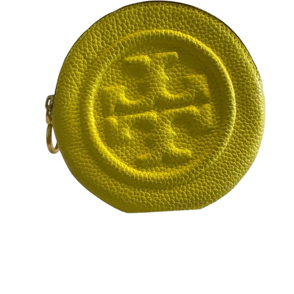 Tory Burch PERRY BOMBE POUCH KEY RING EUC - Picture 2 of 5